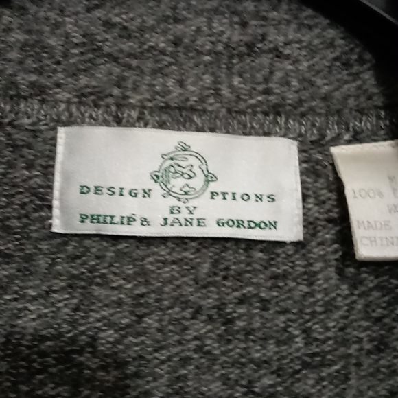 Design Options 100% Lambswool Long Sweater Duster - Picture 10 of 11